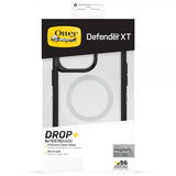 Otterbox iPhone 14 Pro Max -suojakuori Defender XT, musta/kirkas