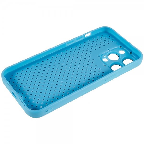 iPhone 14 Pro Max Kuori Down Jacket Design Sininen