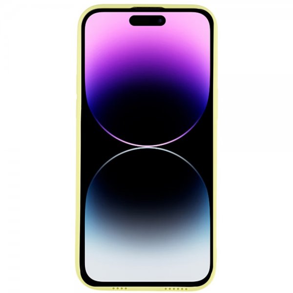 iPhone 14 Pro Max Kuori Down Jacket Design Keltainen