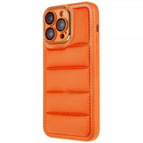 iPhone 14 Pro Max Kuori Down Jacket Design Orange