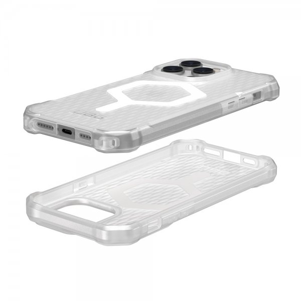 Urban Armor Gear (UAG) iPhone 14 Pro Max -kuori Essential Armor MagSafe Frosted Ice