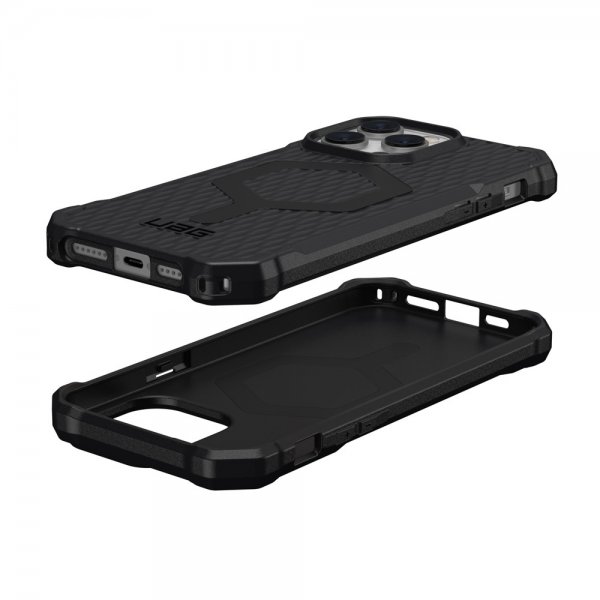 Urban Armor Gear (UAG) iPhone 14 Pro Max -suojakuori Essential Armor MagSafe, musta