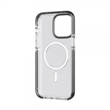 Tech21 iPhone 14 Pro Max -suojakuori Evo Crystal MagSafe, grafiitinmusta