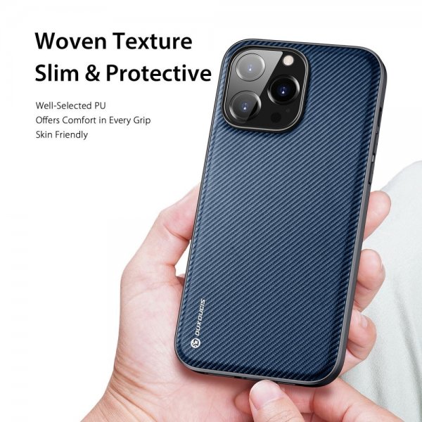 Dux Ducis iPhone 14 Pro Max -kuori FINO Series, sininen