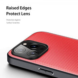 Dux Ducis iPhone 14 Pro Max Kuori FINO-sarja Punainen