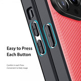 Dux Ducis iPhone 14 Pro Max Kuori FINO-sarja Punainen