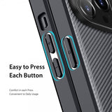 Dux Ducis iPhone 14 Pro Max -kuori FINO Series Musta