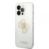 Guess iPhone 14 Pro Max Kuori Full Glitter Transparent