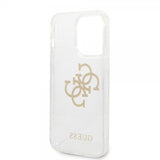 Guess iPhone 14 Pro Max Kuori Full Glitter Transparent