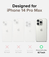 Ringke iPhone 14 Pro Max -suojakuori Fusion Card Clear