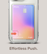 Ringke iPhone 14 Pro Max -suojakuori Fusion Card Clear