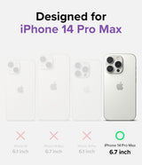 Ringke iPhone 14 Pro Max -suojakuori Fusion Magnetic Matte Clear