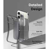 Ringke iPhone 14 Pro Max -suojakuori Fusion Matte Smoke Black