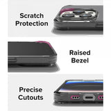 Ringke iPhone 14 Pro Max -suojakuori Fusion Matte Smoke Black