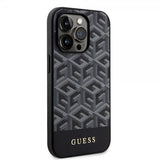Guess iPhone 14 Pro Max Suojakuori G Cube MagSafe Musta