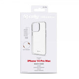 Celly iPhone 14 Pro Max -suojakuori GELSKIN Läpinäkyvä