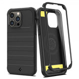 Spigen iPhone 14 Pro Max -suojakuori Geo Armor 360 MagFit musta
