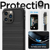 Spigen iPhone 14 Pro Max -suojakuori Geo Armor 360 MagFit musta