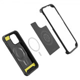 Spigen iPhone 14 Pro Max -suojakuori Geo Armor 360 MagFit musta