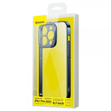 Baseus iPhone 14 Pro Max -kuori Glitter Series, sininen