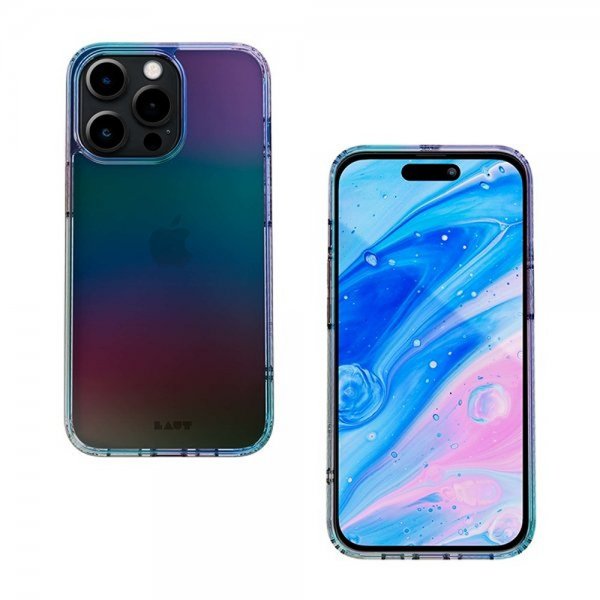 LAUT iPhone 14 Pro Max -suojakuori Holo Midnight