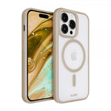 LAUT iPhone 14 Pro Max -suojakuori Huex Protect MagSafe Sand