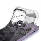 iPhone 14 Pro Max Suojakuori Maastokuvio Musta