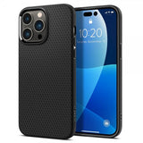 Spigen iPhone 14 Pro Max -kuoret Liquid Air Matte Black