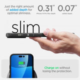 Spigen iPhone 14 Pro Max -kuoret Liquid Air Matte Black