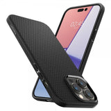 Spigen iPhone 14 Pro Max -kuoret Liquid Air Matte Black