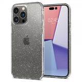 Spigen iPhone 14 Pro Max -kuori Liquid Crystal Glitter Crystal Quartz
