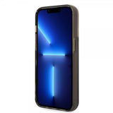 Karl Lagerfeld iPhone 14 Pro Max Kuoret Liquid Glitter Läpikuultava Musta