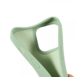 X-Level iPhone 14 Pro Max Kuoret Liquid Silicone Vaaleanvihreä