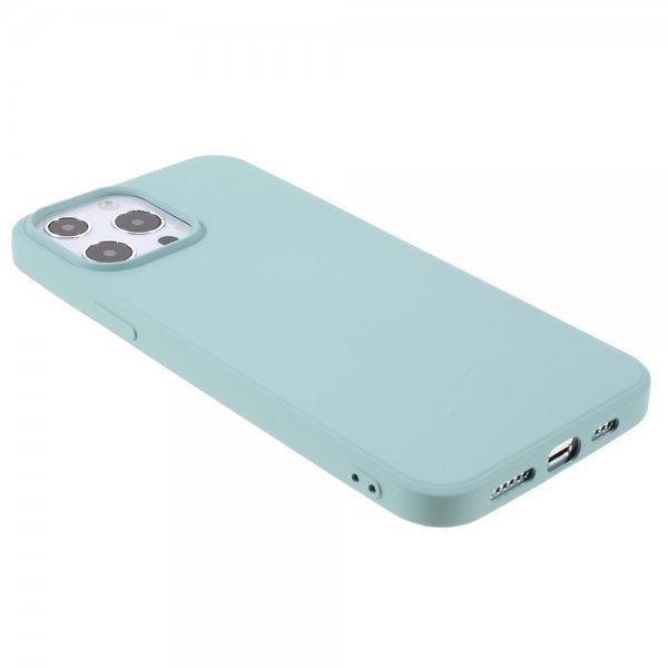 X-Level iPhone 14 Pro Max Kuoret Liquid Silicone Turkoosi