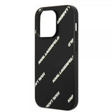 Karl Lagerfeld iPhone 14 Pro Max -suojakuori Logomania Musta