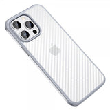 Sulada iPhone 14 Pro Max -kuori, Luxury-sarja, hopea