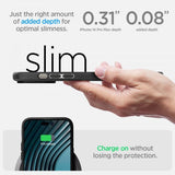 Spigen iPhone 14 Pro Max -kuori Mag Armor MagFit Matte Black