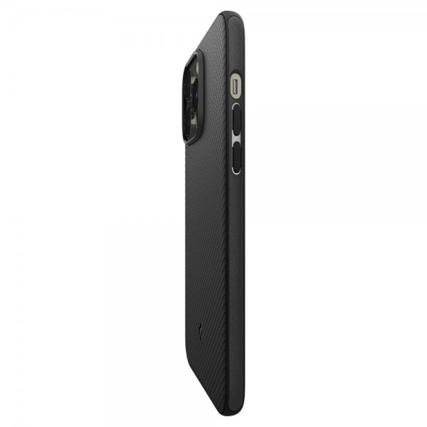 Spigen iPhone 14 Pro Max -kuori Mag Armor MagFit Matte Black