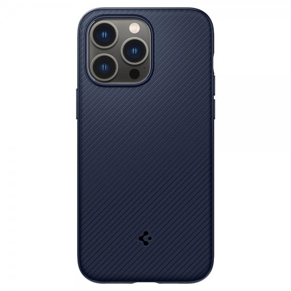 Spigen iPhone 14 Pro Max Suojakuori Mag Armor MagFit Navy Blue