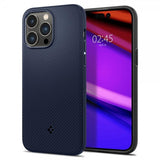 Spigen iPhone 14 Pro Max Suojakuori Mag Armor MagFit Navy Blue