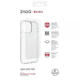 ZAGG InvisibleShield iPhone 14 Pro Max -kuori ja Glass Elite 360 -näytönsuoja