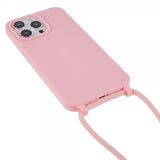 iPhone 14 Pro Max kuori hihnalla, pinkki