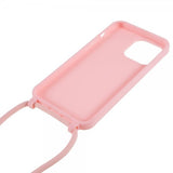 iPhone 14 Pro Max kuori hihnalla, pinkki
