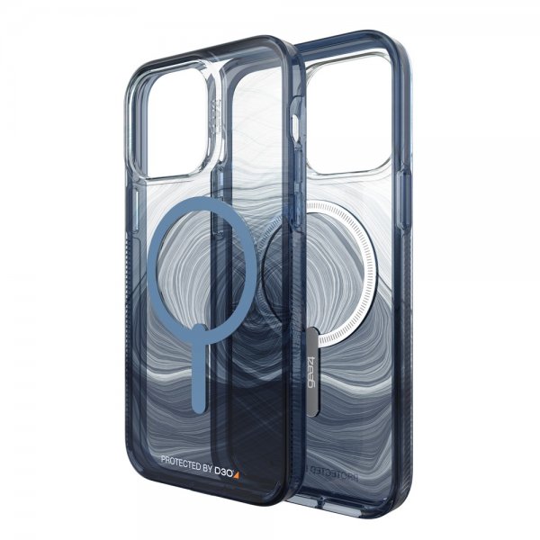 Gear4 iPhone 14 Pro Max -kuori Milan Snap Blue Swirl