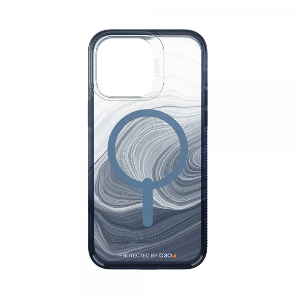 Gear4 iPhone 14 Pro Max -kuori Milan Snap Blue Swirl