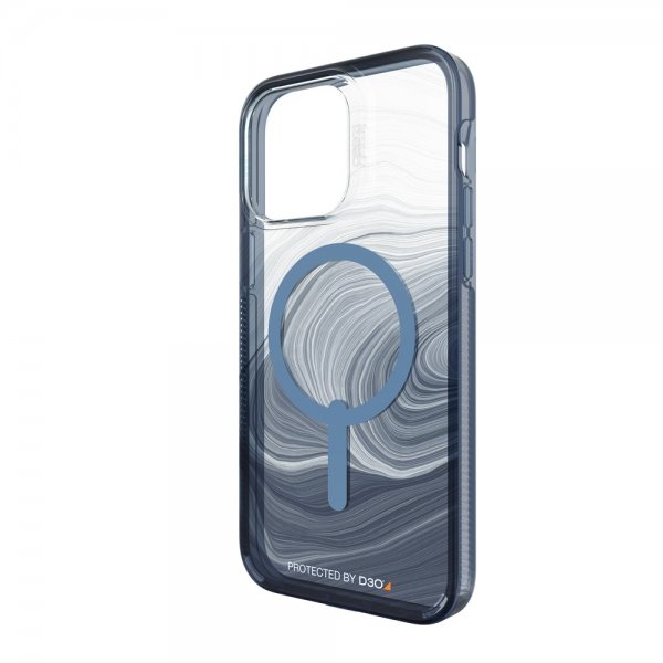 Gear4 iPhone 14 Pro Max -kuori Milan Snap Blue Swirl