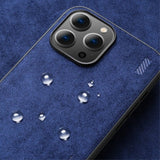 X-Level iPhone 14 Pro Max Kuori Mokkanahkakuvio Ruskea