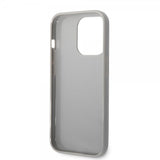 Karl Lagerfeld iPhone 14 Pro Max Kuori Monogram Iridescent Silver