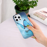 iPhone 14 Pro Max Kuoret Sininen Perhonen