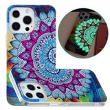 iPhone 14 Pro Max Kuoret Sininen Mandala -kuviolla